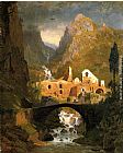 William Stanley Haseltine Canvas Paintings - Valle dei Molini - Amalfi